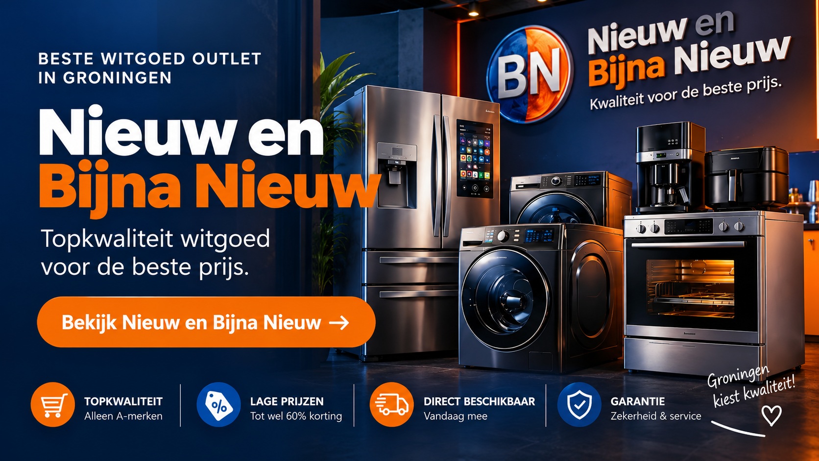 Nieuw en Bijna Nieuw Outlet Groningen